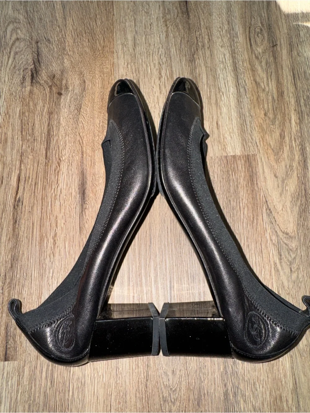 Chanel vintage and authentic heeled ballet flats size - 39